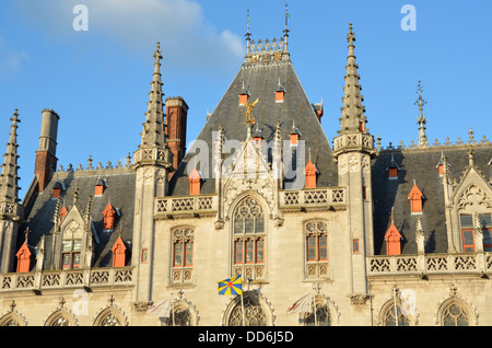 Landgericht, Markt, Brügge (Brugge), Belgien Stockfoto