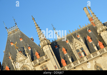 Landgericht, Markt, Brügge (Brugge), Belgien Stockfoto