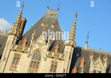 Landgericht, Markt, Brügge (Brugge), Belgien Stockfoto