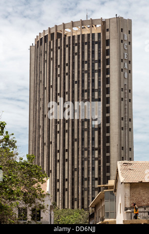 Dakar, Senegal. BCEAO Hauptquartier, Banque Centrale des Etats de l ' Afrique de l ' Ouest, Zentralbank der westafrikanischen Staaten. Stockfoto