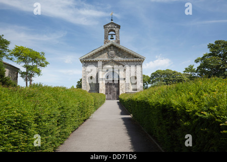 Glynde Pfarrkirche in der Nähe von Glynde Platz in Sussex, England Stockfoto