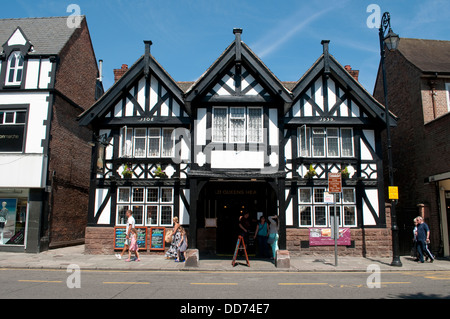 Die Königinnen Head Pub, Foregate Street, Chester, Cheshire, UK Stockfoto