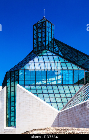 Das Musée d ' Art moderne Grand-Duc Jean oder MUDAM Museum of Modern Art im Viertel Kirchberg in Luxemburg Stadt. Stockfoto