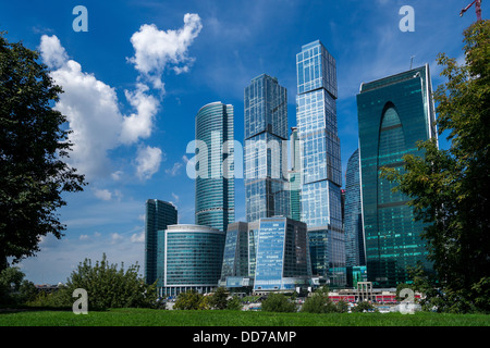 Moskau internationales Geschäftszentrum (Russland) Stockfoto