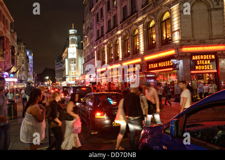 Nachtleben von London Stockfoto