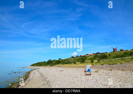 Küste an der Ostsee auf der Insel Öland in Schweden Stockfoto