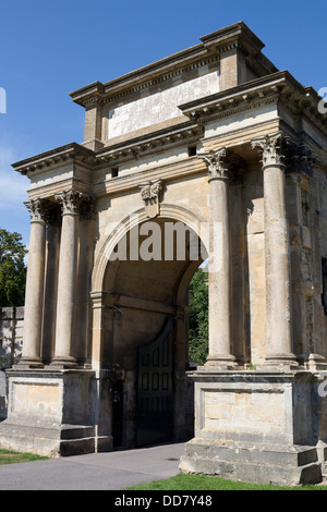 Blenheim Palace Woodstock Steintor Oxfordshire England uk gb Stockfoto