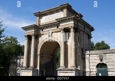 Blenheim Palace Woodstock Steintor Oxfordshire England uk gb Stockfoto