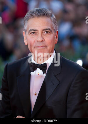 GEORGE CLOONEY Schwerkraft 70. Venedig FILM FESTIVAL LIDO Venedig PREMIERE 28. August 2013 Stockfoto