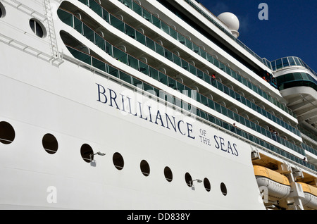 Brillance of the Seas, Royal Caribbean Kreuzfahrtschiff Stockfoto