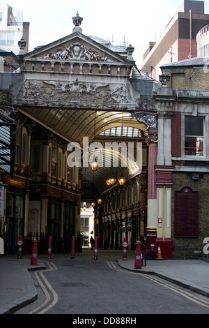 Leadenhall Market, London, UK. Stockfoto