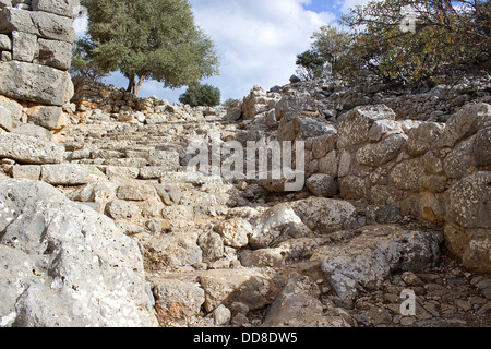 Lato, antike Stadt auf der Insel Kreta Stockfoto