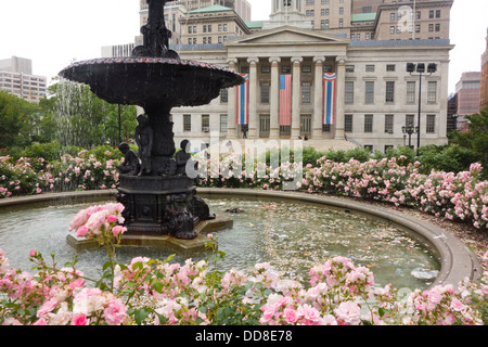 Brooklyn Borough Hall außen Stockfoto