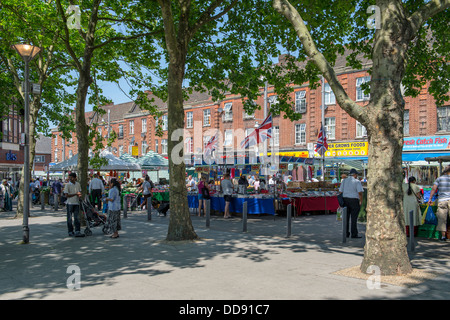 Walthamstow Markt Stockfoto