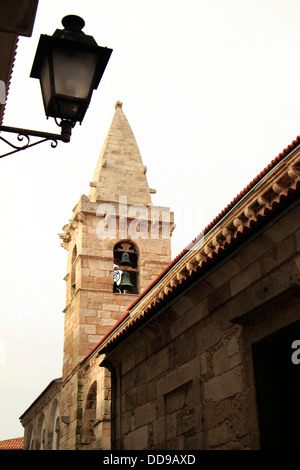 Stiftskirche Santa Maria del Campo, A Coruna, Galicien, Spanien Stockfoto