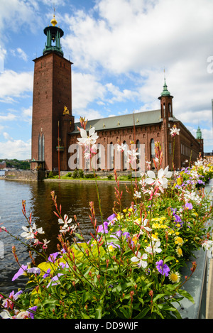 Stadthaus (Rathaus)-Stockholm-Schweden Stockfoto