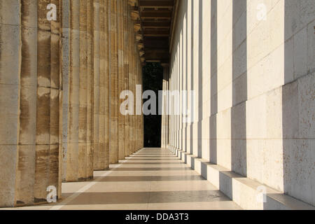 Deutschland:-Tempels Walhalla in Donaustauf bei Regensburg Stockfoto