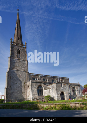 St. Johannes Evangelist-Kirche, Slimbridge, Gloucestershire, England Stockfoto