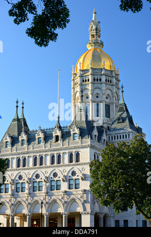 Connecticut State Capitol in Hartford, Connecticut. Stockfoto