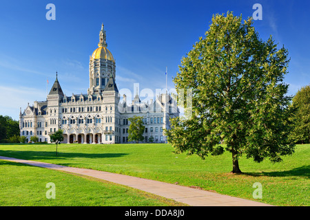 Connecticut State Capitol in Hartford, Connecticut. Stockfoto