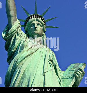 Freiheitsstatue in New York City. Stockfoto