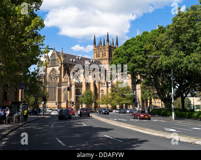 dh SYDNEY Australien St Marys Kathedrale Stockfoto