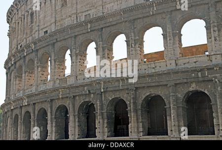 Flavische Amphitheater genannt das Kolosseum das Symbol Italiens in Rom 4 Stockfoto