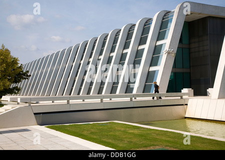 NAPP Pharmakonzern Gebäude Architekten Arthur Erickson bei Cambridge Science Park Cambridge England UK Stockfoto