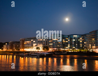 Albion Riverside Apartments in Battersea - London-UK Stockfoto