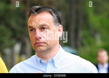 Dunakeszi, Ungarn, Viktor Orban, Fidesz Stockfoto