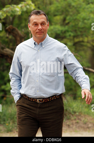 Dunakeszi, Ungarn, Viktor Orban, Fidesz Stockfoto