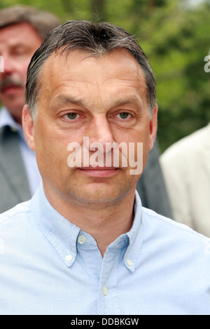 Dunakeszi, Ungarn, Viktor Orban, Fidesz Stockfoto