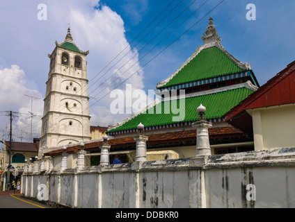 Kampung Kling Moschee, Malacca, Malaysia Stockfoto