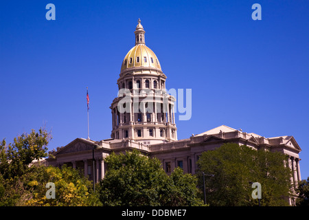 Die Colorado State Capitol, Denver, CO, USA Stockfoto