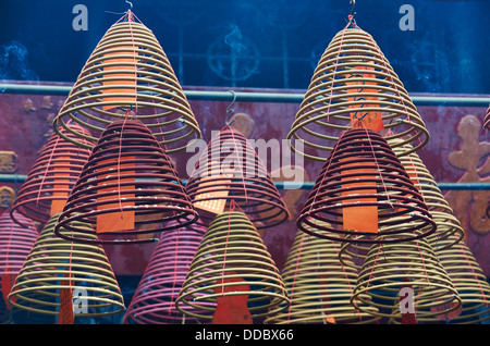 China, Hong Kong, Hong Kong Island, Tin Hau Tempel Stockfoto