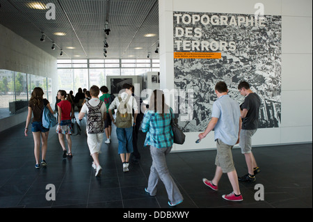 Berlin, Deutschland, Besucher der Topographie des Terrors Stockfoto