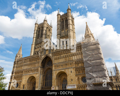 Kathedrale von Lincoln, Lincoln, England Stockfoto