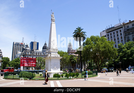 Plaza de Mayo, Buenos Aires, Argentinien Stockfoto