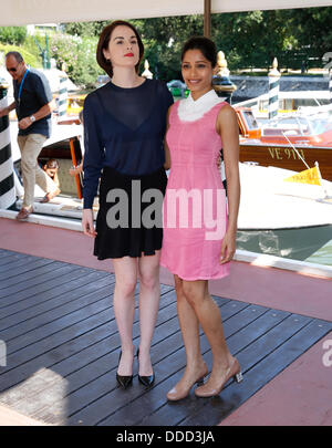 MICHELLE DOCKERY FRIDA PINTO MIU MIU Frauen TALES. &#XA; 70. Venedig FILM FESTIVAL LIDO Venedig Italien 31. August 2013 Stockfoto