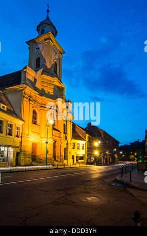 Katholischen mittelalterliche Kirche in Brasov, Rumänien Stockfoto