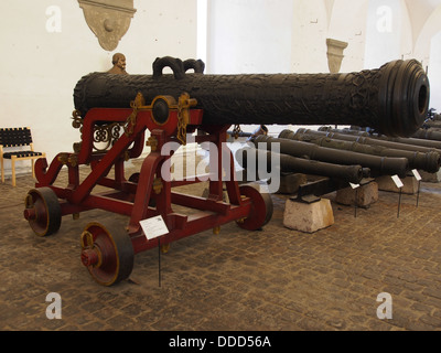 16. Jahrhundert dänisch-norwegische Oldneburg 27 Bronze-Pfünder-Kanone, Geschenk von Christian IV, Herzog von Oldenburg pic2 Stockfoto