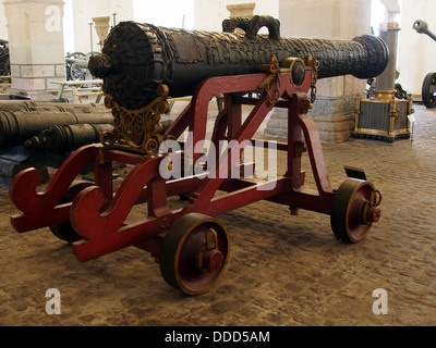 16. Jahrhundert dänisch-norwegische Oldneburg 27 Bronze-Pfünder-Kanone, Geschenk von Christian IV, Herzog von Oldenburg pic3 Stockfoto