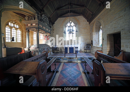 St Andrews Kirche, Brympton D'Evercy, Odcombe, in der Nähe von Yeovil, Somerset, South West England, Stockfoto