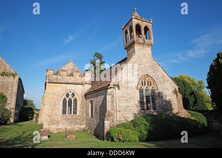 St Andrews Kirche, Brympton D'Evercy, Odcombe, in der Nähe von Yeovil, Somerset, South West England, Stockfoto