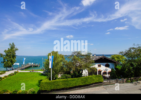 Seeshaupt am Starnberger See, Bayern, Upper Bavaria, Germany Stockfoto