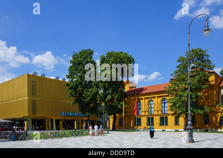 Die neu renovierten Lenbachhaus in München, Museum, Bayern Oberbayern, Deutschland Stockfoto