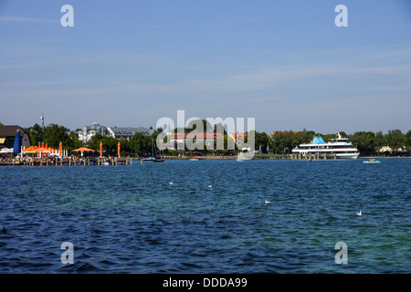 Starnberger See Starnberg, Starnberger See, Bayern, obere Bayern, Deutschland Stockfoto