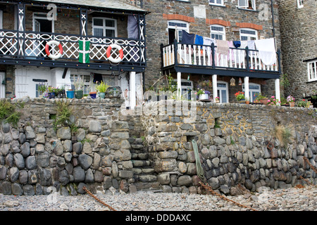 Clovelly Dorf North Devon Stockfoto