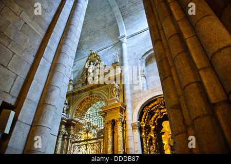 Se Kathedrale, 12./13. Jahrhundert Festungskirche, äußere Innenansichten, Porto, Porto, Portugal Stockfoto