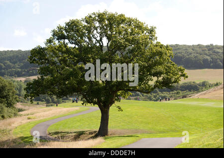 Newport - South Wales - UK 31. August 2013: die dritte Runde des ISPS Handa Wales Open auf zwanzig zehn-Gänge bei The Celtic Manor Resort in Newport, South Wales. Bildnachweis: Phil Rees/Alamy Live-Nachrichten Stockfoto